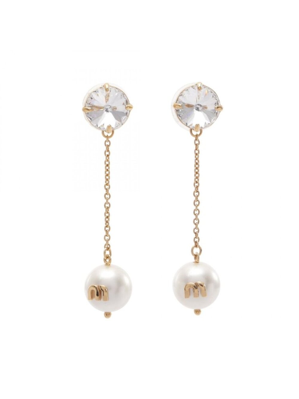 Miu Miu Earrings Gold